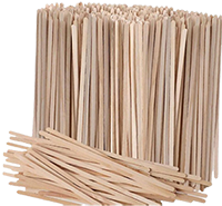 STIRRERS WOODEN 11cm PKT 1000