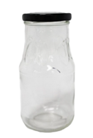 JAR & LID FLINT GLASS CLEAR 500ml JAR500