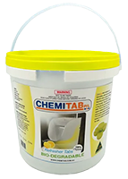 URINAL TOILET BLOCKS LEMON CHEMITAB 4kg