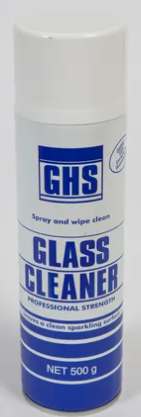 CLEANER SPRAY GLASS CAN GHS 500g