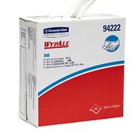 WIPES 23 X 42.5cm POP UP WYPALL X60 94222 WHITE BOX 130