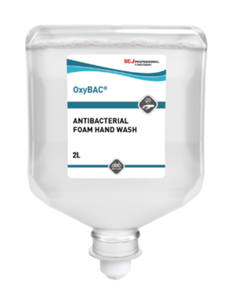 HAND WASH FOAM OXYBAC 2Ltr OXY2L SCJ (CTN 4) 